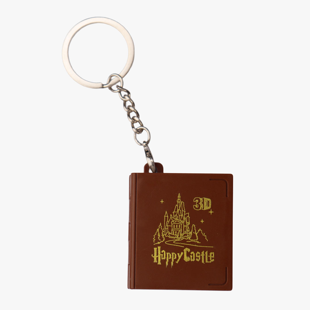 3D Happy Castle Keyring 2