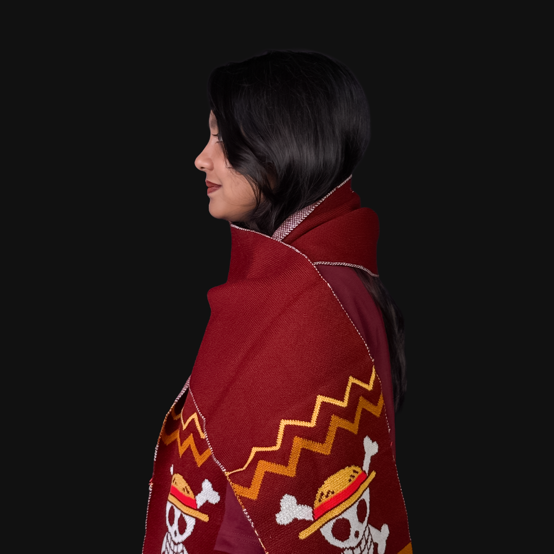 One Piece Muffler - Red 2